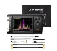 Frequency Harmonic Analyzer, Handheld SA5 Spectrum Analyzer With Touch Control, Built In Signal Generator And USB, IPS LCD 4-inch HD Display And Knob Design (A)