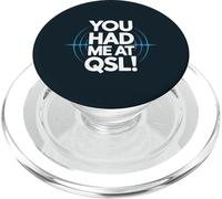 Frequency Radio Operator QSL Ham Radio PopSockets PopGrip for MagSafe