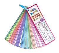 Frequency Sight Words Double Sided Study Cards English Words Reading Cards for English Language Learning Language Flashcards