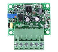Frequency To Voltage Module, 3.3V/5V/24V 0-100% 100HZ-3KHZ PWM to 0-10V/0-5V Analog Voltage Converter for Motor Speed Control AD Interface Conversion