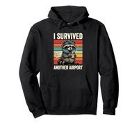 Frequent Traveler I Survived Another Airport Jet Setter Pullover Hoodie