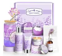 Frerdui - Bath and Body Gift Set - This Spa Gift Basket is an Ideal Gift for Women Who Have Everything a Woman Needs