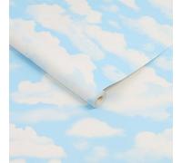 Fresco Cloud Nine Sky Print Clouds Wallpaper