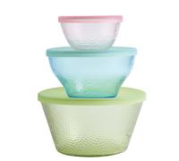 Fresco Glass Container Set 3-piece Alessi