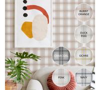 Fresco Iona Checkered Paste the Paper Wallpaper