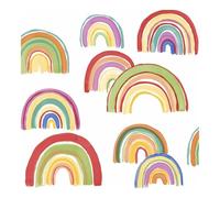 Fresco Over the Rainbow White and Multicoloured Kids Wallpaper