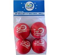 Frescobol Balls, Brazilian Original Red Ball 4-Pack