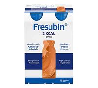Fresenius Kabi FRESUBIN 2 KCAL Drink Apricot Peach Water Bottle, 200 ML, 1er Pack (1 x 2.75 kg x 4)