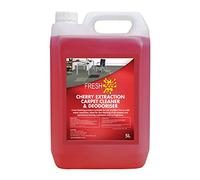 FRESH 365 Carpet Cleaner and Deodoriser with Cherry Fragrance, 5 Litres