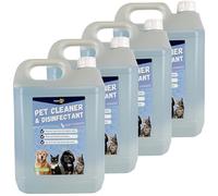 Fresh 365 PETDIS03 Baby Powder Fragrance Zwinger Cleaner Disinfectant and Deodoriser 5 Litre - 4 Bottles