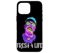 Fresh 4 Life 90s Hip Hop Old School Rap Urban Slang Case for iPhone 16 Pro Max