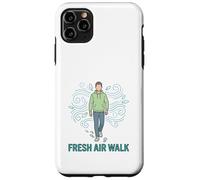 Fresh Air Walk Calm Lifestyle Illustration Case for iPhone 11 Pro Max