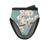 Fresh And Delicate White Flowers Oven Mitts Mini Oven Mitt Kitchen Accessories Oven Gloves Silicone Oven Gloves Heat Resistant Gloves