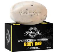 Fresh and Fly Exfoliating Men's Body Bar Soap 125g - Grade 1, Deep Moisturizing, All-Natural Herbal Extracts, 100% Organic, TFM 76%