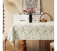 Fresh and Simple Tablecloth, Waterproof and Oil-Proof, Heat-Resistant Rectangular Dining Tablecloth, Light Luxury and High-End Coffee Table Cloth C,120×180cm