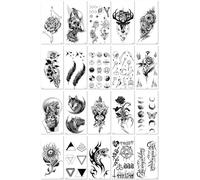 Fresh And Simple Waterproof Temporary Tattoo Stickers With Flowers, Feathers, Animal Symbols, And Small Images. 60 * 105mm A183