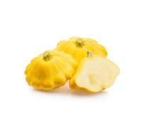Fresh Baby Patty Pan Yellow 6 x 200g - Premium Quality Mini Squash - Naturally Sweet & Tender - Ideal for Grilling, Roasting & Gourmet Dishes - Farm Fresh Produce