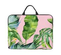 Fresh Banana Leaves 14in Laptop Case Tablet Computer Protection Bag Protective Hard Shell Cover