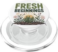 Fresh Beginnings Bloom Where Dreams Plant Seeds PopSockets PopGrip for MagSafe