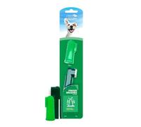 Fresh Breath by TropiClean Finger Toothbrush for Dogs - Gentle & Easy Clean - Helps Remove Plaque & Tartar - Ideal for Sensitive Gums - 2 pack