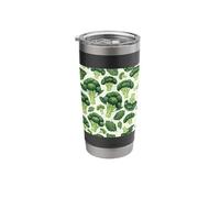Fresh Broccoli Veggie Foodie Pattern Stainless Steel Insulated Tumbler