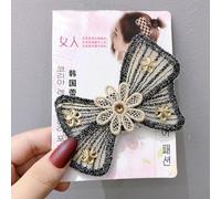 Fresh Butterfly Bow Seamless Magic Bangs Paste, Invisible Hair Holder Hair Fixed Pads, Headwear Hair Styling Tool