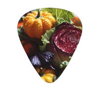 Fresh Cabbage Wear-resistant guitar picks, thin, medium, heavy, 12 pieces of guitar picks, suitable for guitar, bass, electric guitar, ukulele,