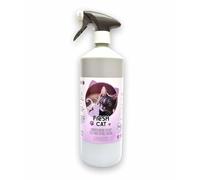 FRESH-CAT Cat Litter Tray Deodorising Trigger Spray Bottle 1L (LAVENDER)