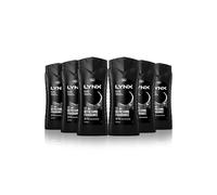 Fresh Charge Shower Gel 'Body Wash' 500ml, 6 Pack Lynx Black One Size