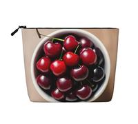 Fresh Cherry Versatile Travel Toiletry Bag Makeup Bag, Perfect for Daily Use and Business Trips