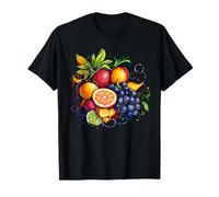 Fresh Citrus Strawberry Grape Orange Lime Mango Salad T-Shirt