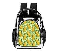 Fresh Corn On The Cob Clear Backpack Transparent Heavy Duty Bag