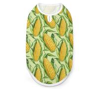 Fresh Corn On The Cob Dog Shirts Pet Clothes Cat T Shirt Vest Lightweight Costume for Puppy Kitty