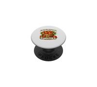 Fresh Delicious Tomatoes Garden Harvest Farm Vegetable Retro PopSockets Adhesive PopGrip