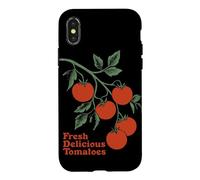 Fresh Delicious Tomatoes Garden Vegetable Farmers Markets Case for iPhone X/XS