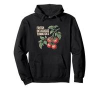 Fresh Delicious Tomatoes Vintage Heirloom Garden Pullover Hoodie