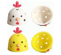 Fresh Egg Brush Cleaner, Egg Cleaner for Fresh Eggs, Egg Washer for Fresh Eggs, Cleaning Tools for Egg Washer (1pc White+1pc Yellow)