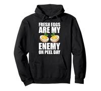 Fresh Eggs Are My Enemy Deviled Egg Thanksgiving Pullover Hoodie