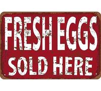 Fresh Eggs Sign Rustic Egg Sign Chicken Eggs Sign Chicken Coop Sign Sign For Chickens Chicken Lover Chicken Egg Sale Farm Sign Farm 5.5x8 Inch