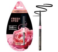 Fresh Eyes Kajal Stick, 0.35G | With Rose Extracts | 24Hr Waterproof | Suits Sensitive Eyes | Intense Black Matte Finish | Refreshes Tired Eyes | Gentle | Smudgeproof | Vegan