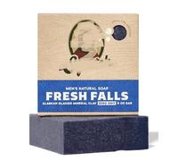 Fresh Falls All Natural Bar Soap for Men with Medium Grit Handmade in USA, 5.0 ounces, 1.0 count, Pack of 1