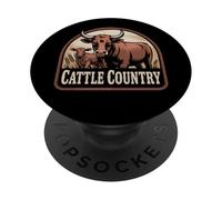 Fresh Farm Milk Dairy Cow Calf Animal Cattle Farmer PopSockets Adhesive PopGrip