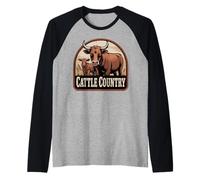 Fresh Farm Milk Dairy Cow Calf Animal Cattle Farmer Raglan Baseball Tee