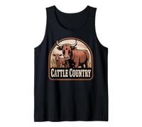 Fresh Farm Milk Dairy Cow Calf Animal Cattle Farmer Tank Top
