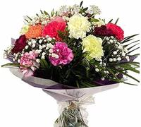 Fresh Feelings- Fresh flowers - Next Day Bouquet Delivery - Anniversary Flowers - Birthday Flowers - Thank you Gift. Fresh and Long-Lasting Bouqet of Carnations