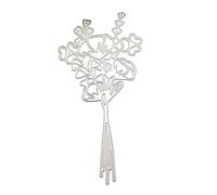 Fresh Flowers Leaf Metal Die Cuts,Srping Heart Leaf Leaves Wedding Card Cutting Dies Cut Stencils DIY Scrapbooking Photo Album Decorative Embossing Paper Card Making