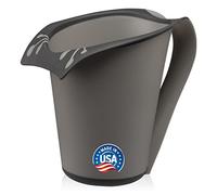 FRESH FROG Cascada Rinse Cup | Tear-Free Waterfall Rinser | Made in USA (Grey)