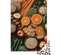 Fresh Fruit and Vegetable 1000 Piece Jigsaw Puzzle Paper for Adults Healthy Food Kitchen Scene Puzzle Game for Family Focus Decor Gift 52x38cm/1000pcs