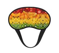 Fresh Fruit It is a Black-Rimmed Eye mask. The Soft Eye mask can Improve Sleep Quality and is Suitable for Indoors, Outdoors and Traveling.