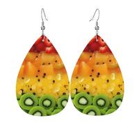 Fresh Fruit Leather Earrings, Women'S Accessories, Suitable For Everyday Wear, Commuting And Travel.